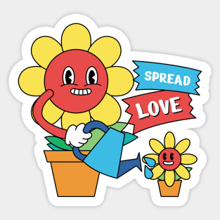 Spread Love Sticker
